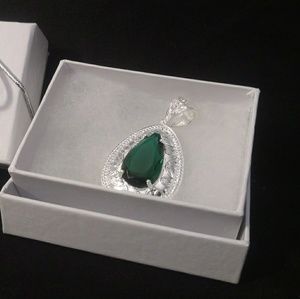 Green Tourmaline Necklace